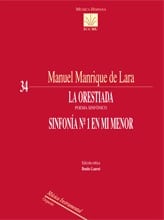 MANRIQUE DE LARA M. - LA ORESTIADA; SINFONIA Nº 1 EM Mi m