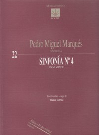 MARQUES P.M. - SINFONIA Nº4 MI M -
