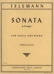 TELEMANN G.P.- VIOLA SONATA RE M