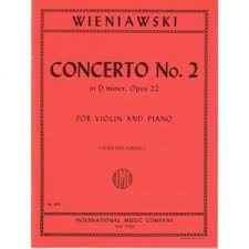 WIENIAWSKI H. - CONCIERTO Nº 2 REm OP.22