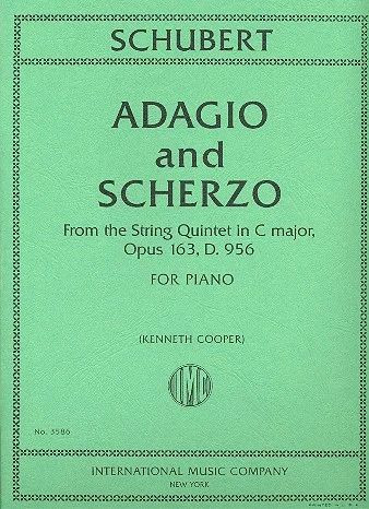 SCHUBERT F. - ADAGIO Y SCHERZO OP.163 D.956
