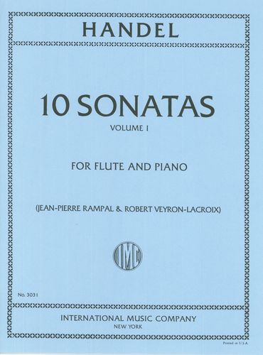 HANDEL G.F. - SONATAS V.1 (1-5) (10) -FL