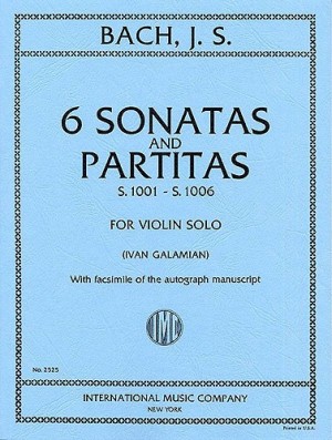 BACH J.S. - SONATAS Y PARTITAS (6) - BWV.1001-1006 - VIOLIN SOLO