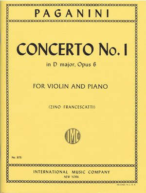 PAGANINI N. - CONCIERTO Nº1 RE M - OP.6