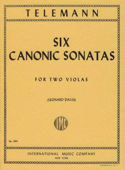 TELEMANN G.P. - SONATAS CANONICAS (6) -