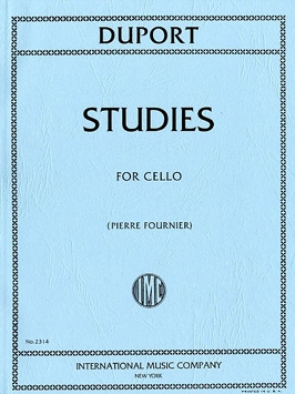 DUPORT J.L. - ESTUDIOS (21) -CELLO
