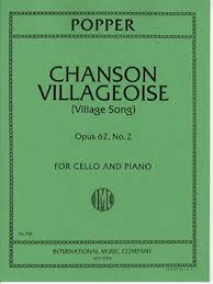 POPPER D. - VILLAGE SONG - OP.62 Nº2 - VIOLONCHELO Y PIANO