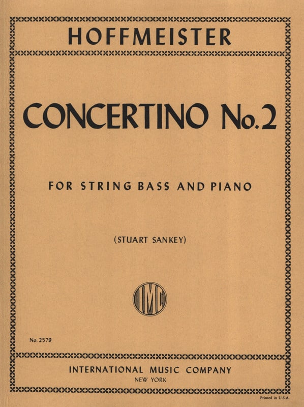 HOFFMEISTER F. - CONCERTINO Nº2 -