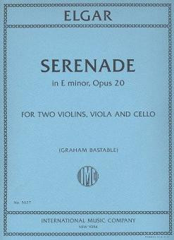 ELGAR E. - SERENADE OP 20 (2V/VL/CELLO)