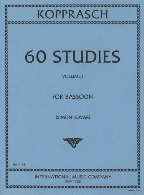 KOPPRASCH C. - ESTUDIOS V.1 (60) -