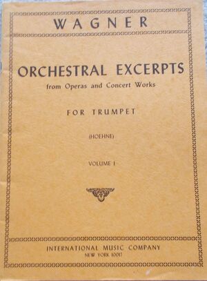 WAGNER R. - REPERTORIO ORQUESTAL V.1 -TP