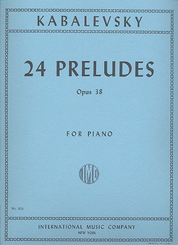 KABALEVSKY D. - PRELUDIOS OP.38(24)