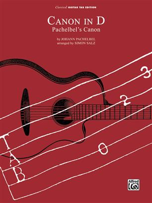 PACHELBEL J. - CANON RE M (TABLATURA)