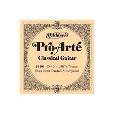 CUERDA GUITARRA CLASICA - D´ADDARIO 4ª EXTRA HARD TENSION J4404