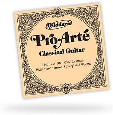 CUERDA GUITARRA CLASICA - D´ADDARIO 5ª EXTRA HARD TENSION J4405