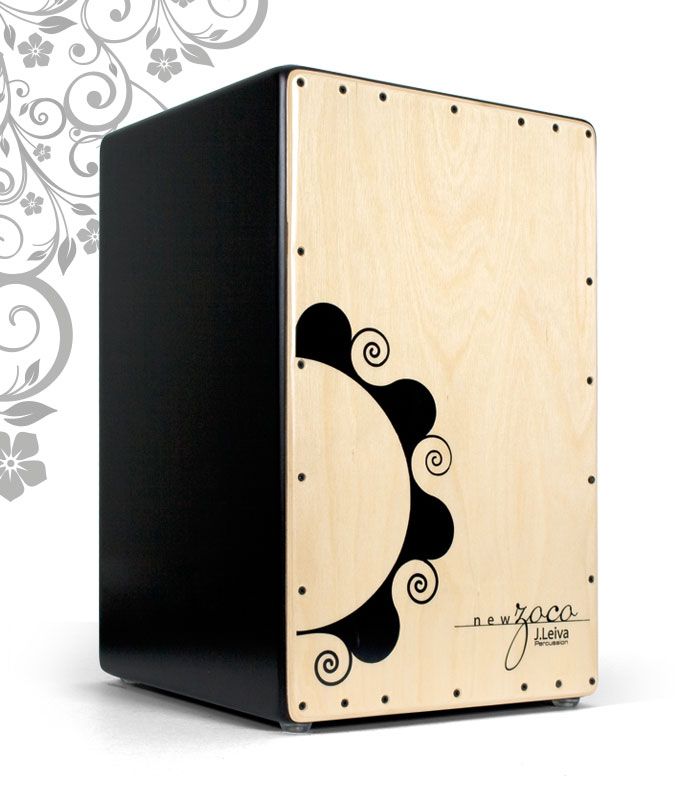 CAJON FLAMENCO - J. LEIVA MOD. ZOCO 2.0 (WHITE)