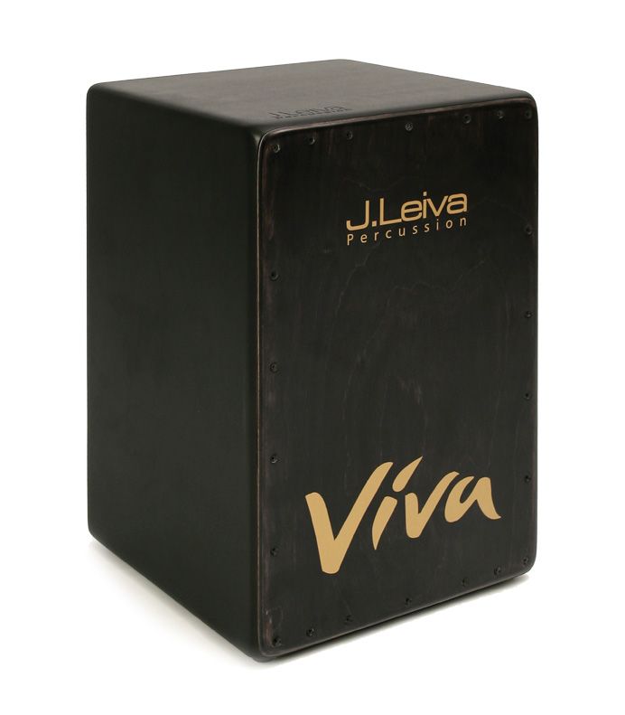 CAJON FLAMENCO - J.LEIVA MOD. VIVA BLACK