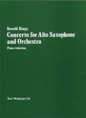 BINGE R. - CONCIERTO - SAXO Y PIANO