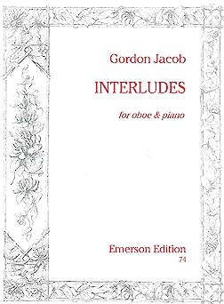 JACOB G. - INTERLUDES - OBOE Y PIANO -
