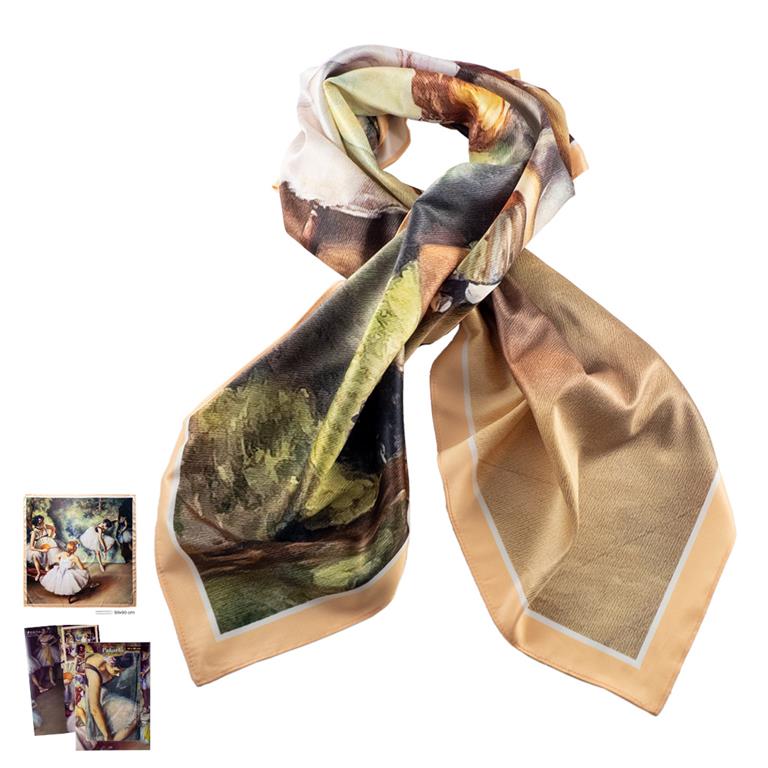 REGALO - PAÑUELO BAILARINAS 90X90