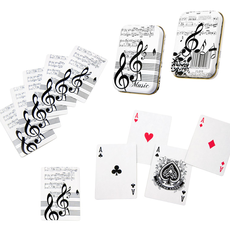 REGALO - BARAJA DE CARTAS CON MOTIVOS MUSICALES
