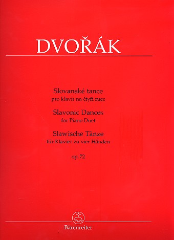 DVORAK A. - DANZAS ESLAVAS - OP.72