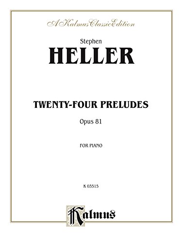 HELLER S. - PRELUDIOS (24) - OP.81