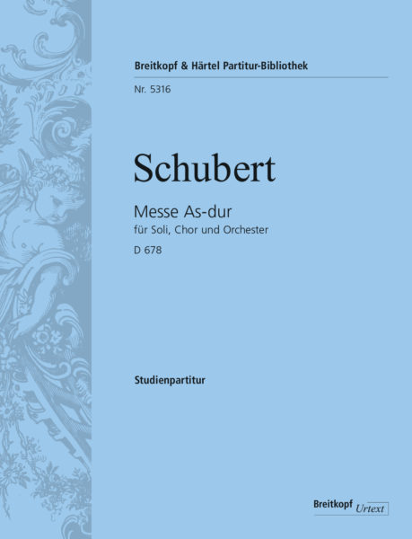 SCHUBERT F. - MISA Nº5 LAb M (D678) URTEXT