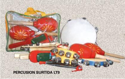 SET PERCUSION SURTIDO - ACADEMY LT9