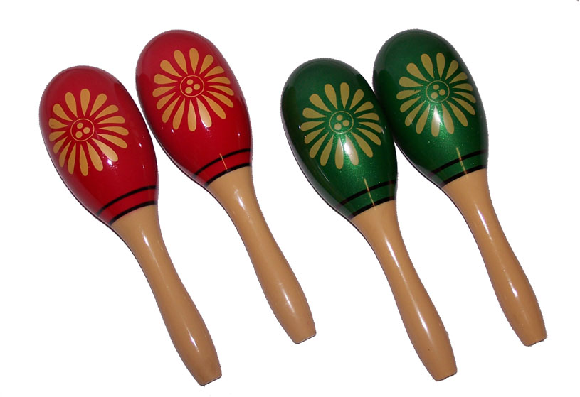 MARACA - MADERA ACADEMY (PAR) 11" NEGRA