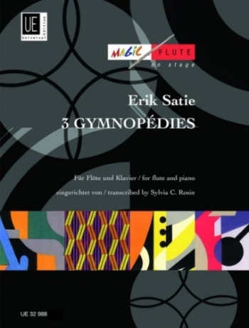 SATIE E. - GYMNOPEDIES (3) FLAUTA Y PIANO *UNIVERSAL EDITION*