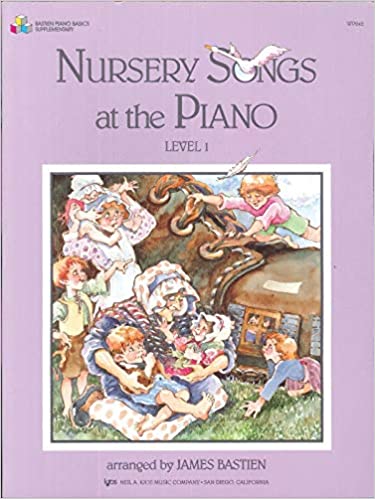 BASTIEN J. - NURSERY SONGS FOR PIANO LEVEL 1