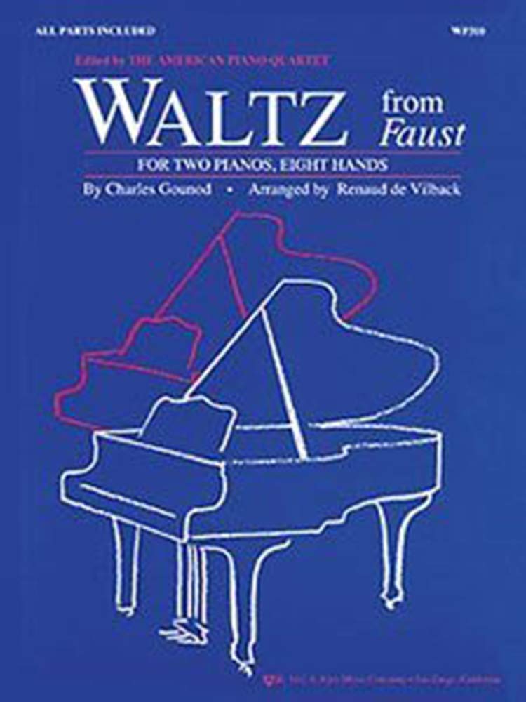 GOUNOD - Waltz from Faust (2 pianos, 8 hands)