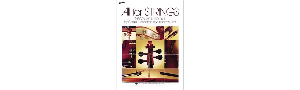 Anderson/ Frost - All For Strings Theory Workbook 1 (Contrabajo) 84SB