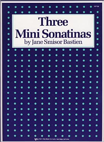 BASTIEN J. - MINI SONATINAS (3) -