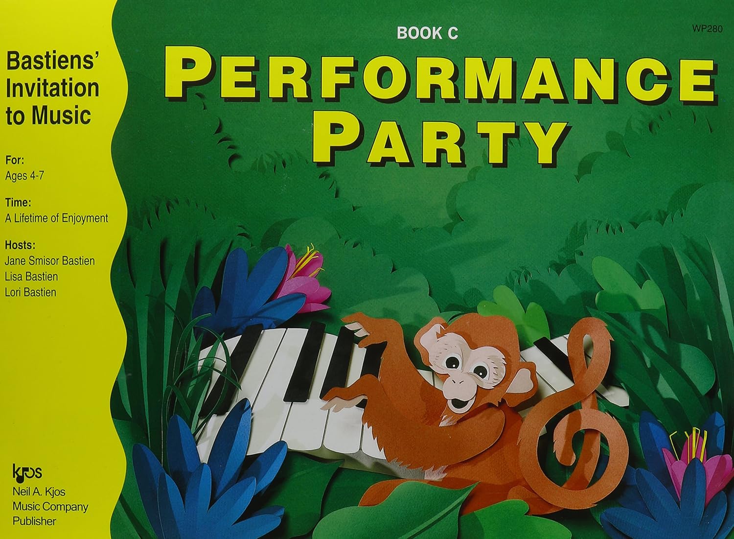 BASTIEN J. - PERFORMANCE PARTY BOOK C (PIANO) WP280