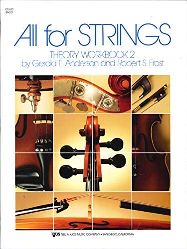 ANDERSON - ALL FOR STRINGS THEORY WORKBOOK V.2 CELLO
