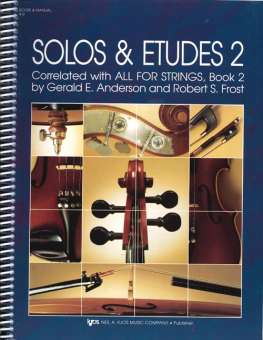 Anderson  - All For Strings: Solos and Etudes Vol.2 (manual Profesor)