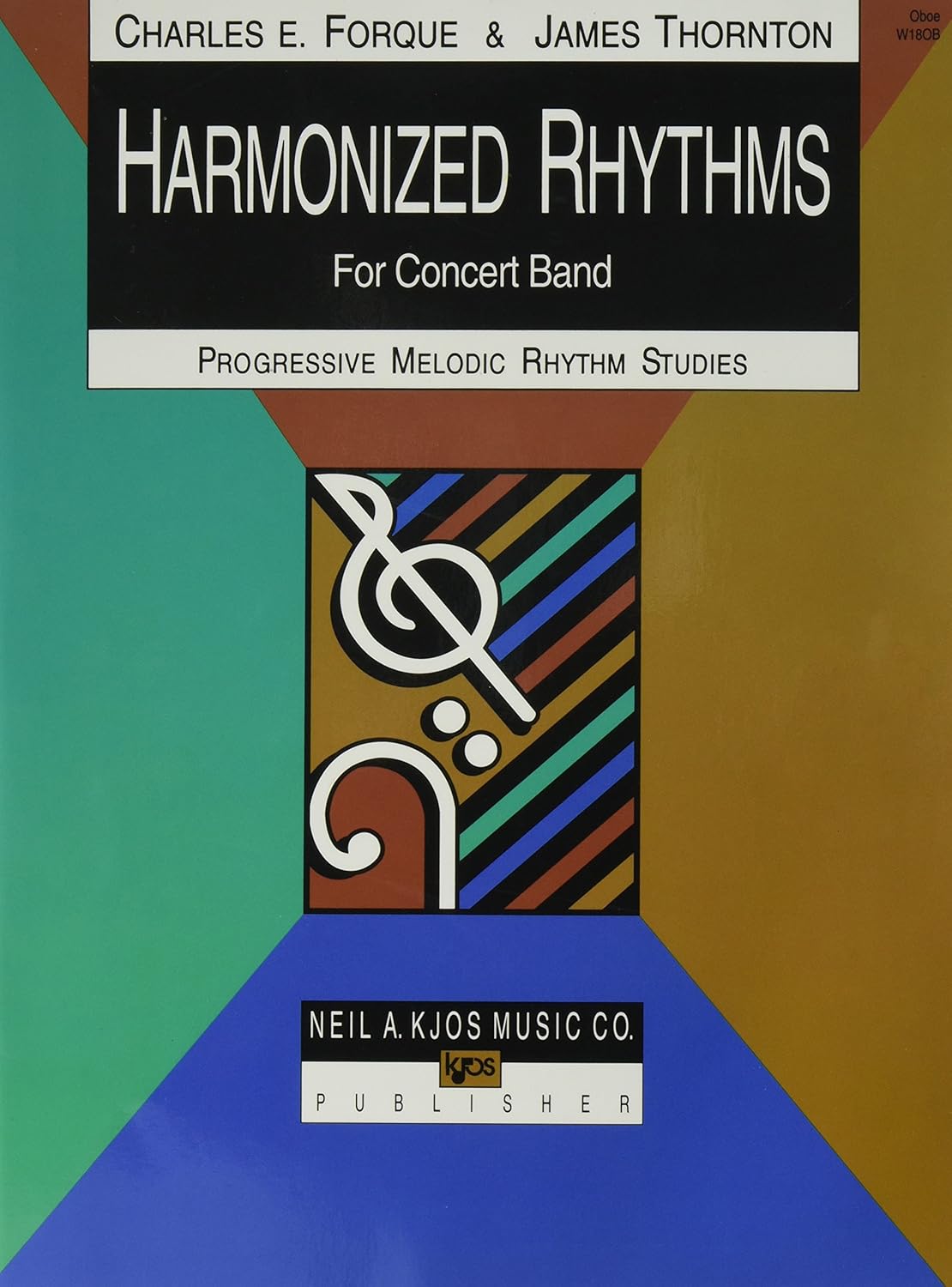 C.Forque.- Harmonized Rhythms for Concert Band (Oboe ) W18OB