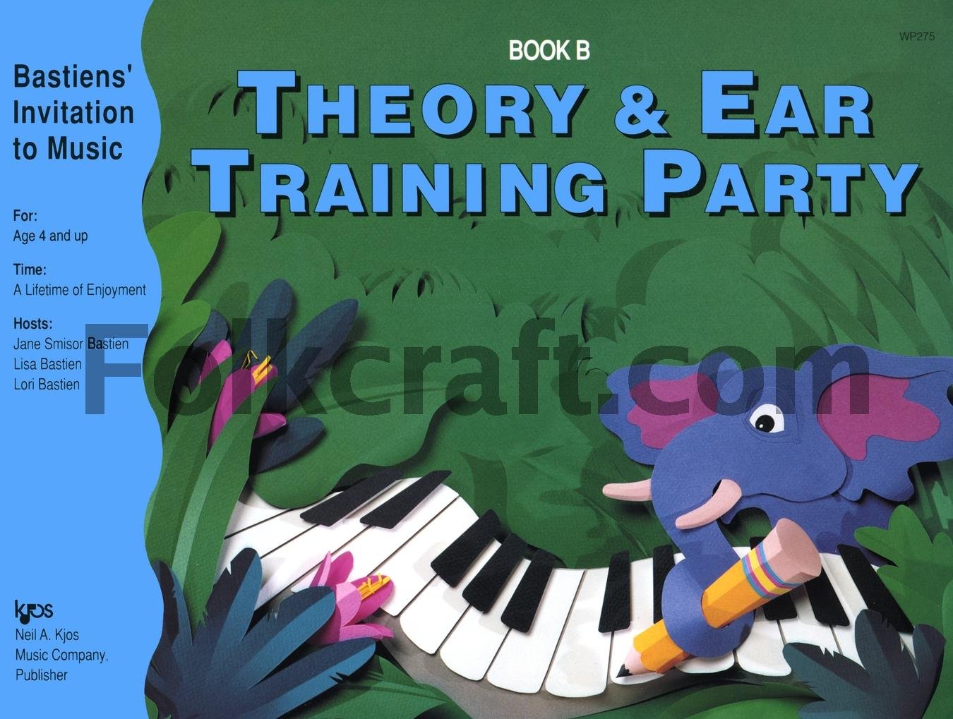 BASTIEN .J -Theory & Ear Training Party Book B (PIANO) WP275