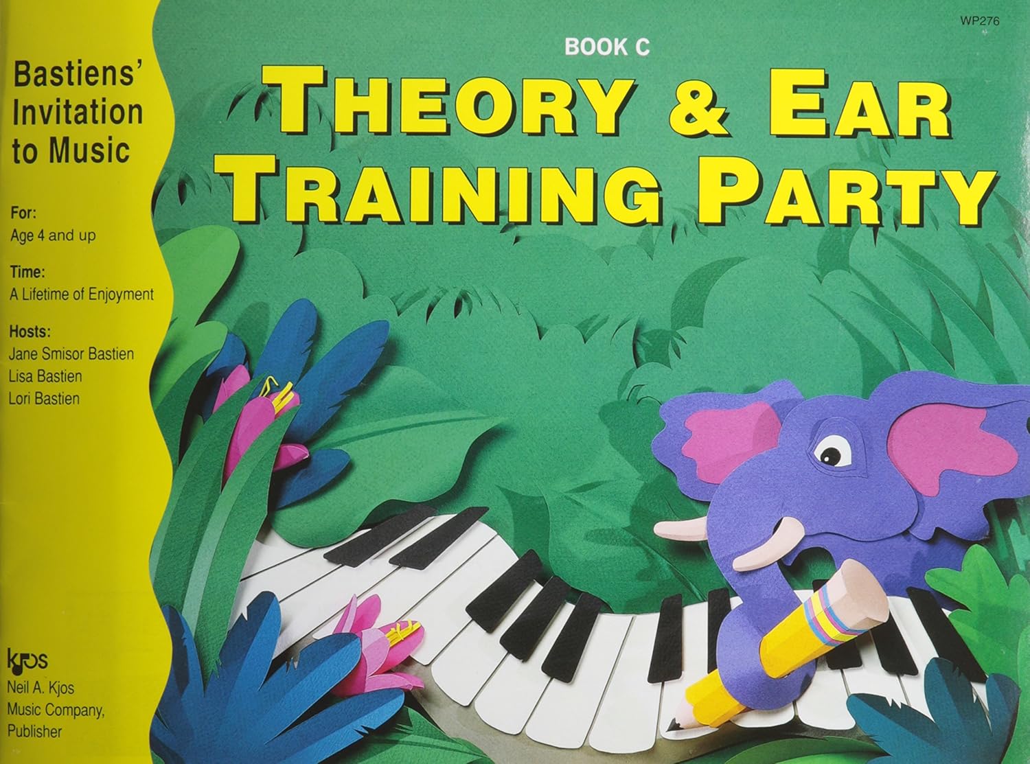 BASTIEN J. -Theory & Ear Training Party Book C (PIANO) WP276