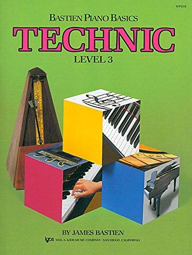 BASTIEN J. - PIANO BASICS TECHNIC V.3 -