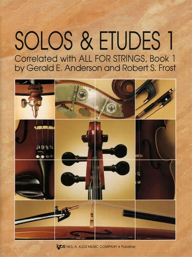ANDERSON/FROST. - SOLOS Y ESTUDIOS Vº1 AC (ALL FOR STRINGS)