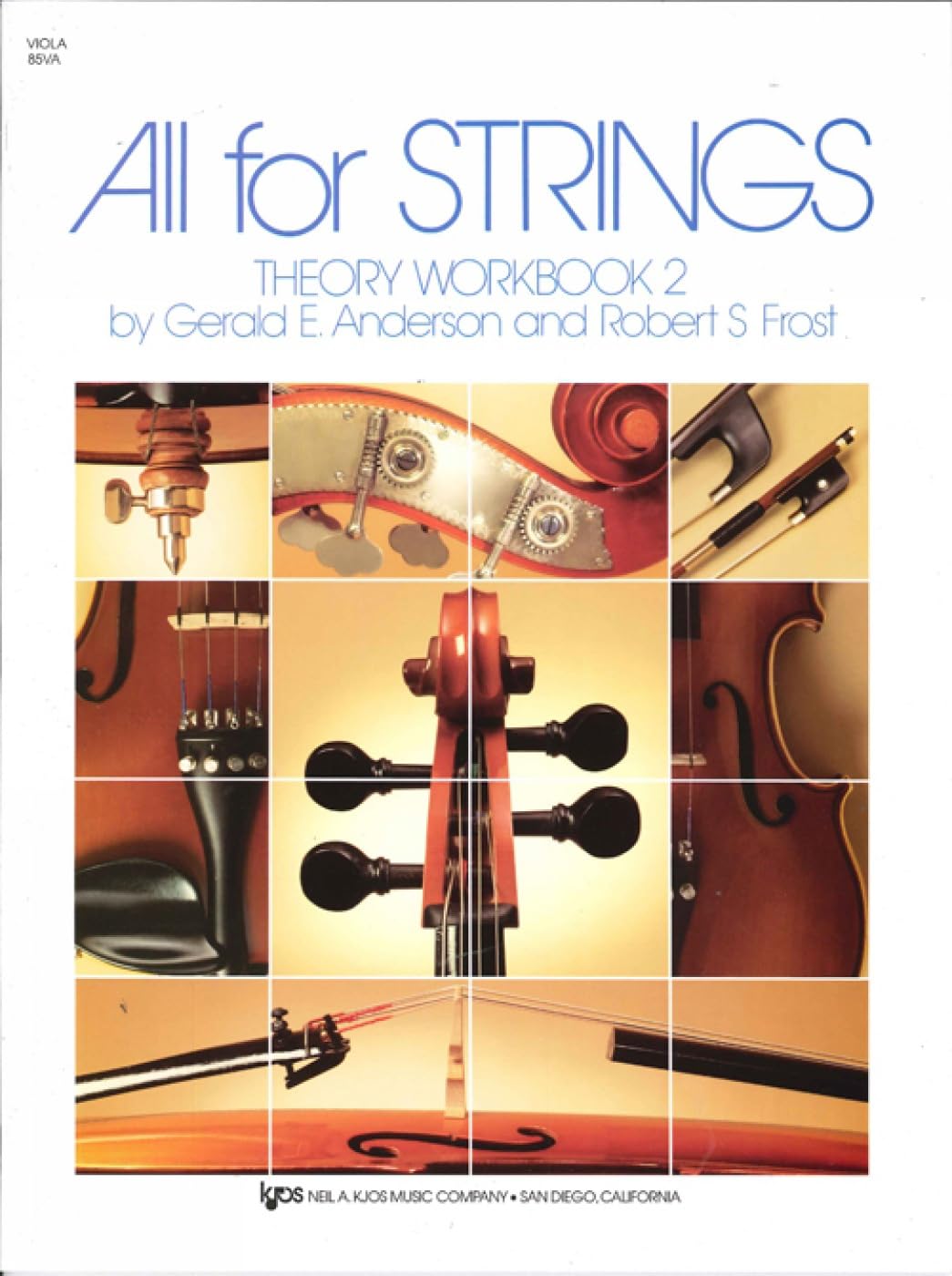ANDERSON - ALL FOR STRINGS THEORY WORKBOOK V.2 VIOLA