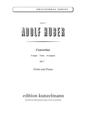 HUBER A. - CONCERTINO FA M - OP.7