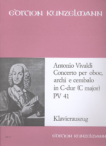 VIVALDI A. - CONCIERTO DO M OP.39 Nº1 - RV.447 OBOE Y PIANO