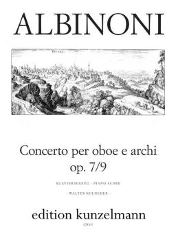ALBINONI T. - CONCIERTO FA M - OP.7 Nº9