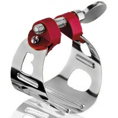 ABRAZADERA BOQUILLERO CLARINETE / SAXO ALTO - B.G.LD DUO. PLATEADA