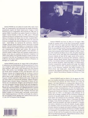 PIERNE G. - IMPROMPTU Y CAPRICE OP 9 (ARPA) 2