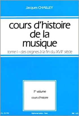 CHAILLEY J. - COURS HISTOIRE V.1/1 -